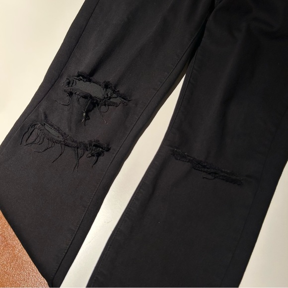 PAIGE, “Verdugo Ankle”, Black Jeans, Distressed, Size 31 - Picture 8 of 12